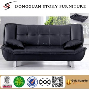 synthetic leather sofa bed